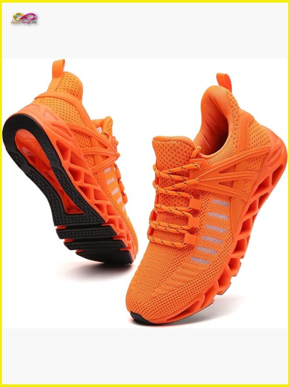 Women's Fashion Sneakers Comfortable Breathable Mesh Lace-Up Lightweight